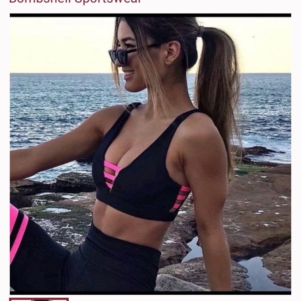 In search of: Pink Vivid Bombshell Sportswear Bra
